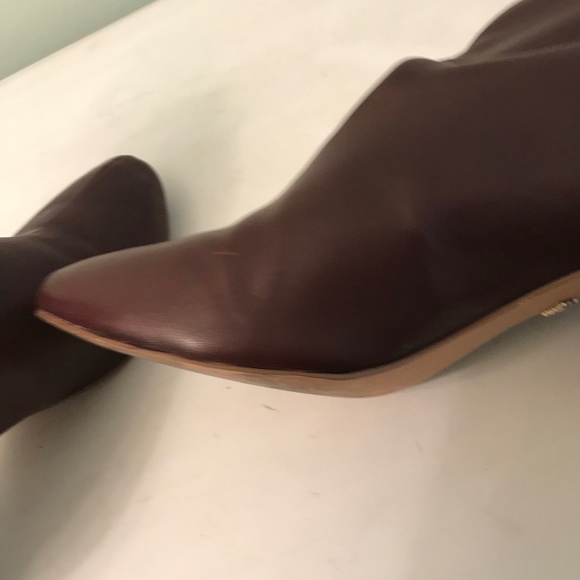 Nanette Lenore burgundy leather boots - Picture 7 of 12